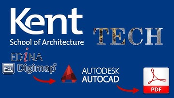 Digimap to CAD/PDF Tutorial - Kent School of Architecture Tech