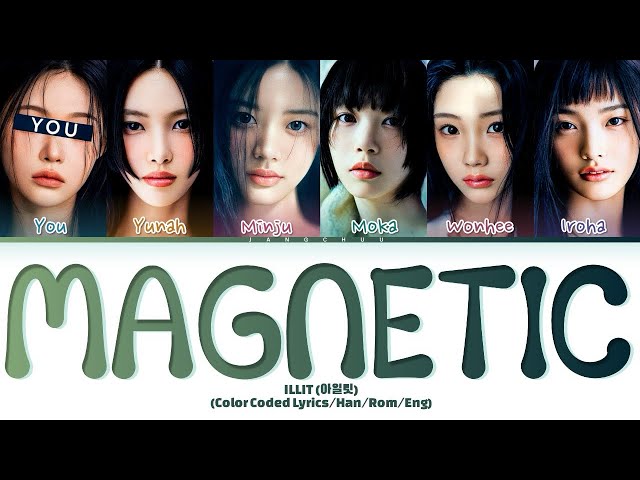 [KARAOKE]ILLITMagnetic (6 Members) Lyrics|You As A Member class=