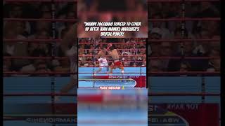 "Manny Pacquiao Forced to Cover Up After Juan Manuel Marquez’s Brutal Punch! #mannypacquiao #shorts