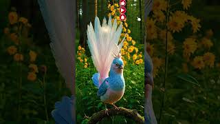 A Bird That Looks Like It Flew Out of a Dream ✨ #nature #wildlife #animalfacts #birds #wildlifevideo