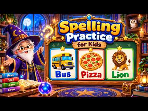 Spelling Practice for Kids | Learn How to Spell 150 Spelling Words for Kids | Kindergarten Learning