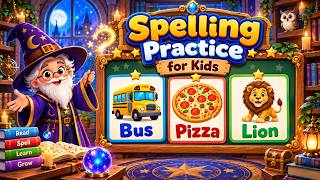 Spelling Practice for Kids | Learn How to Spell 150 Spelling Words for Kids | Kindergarten Learning