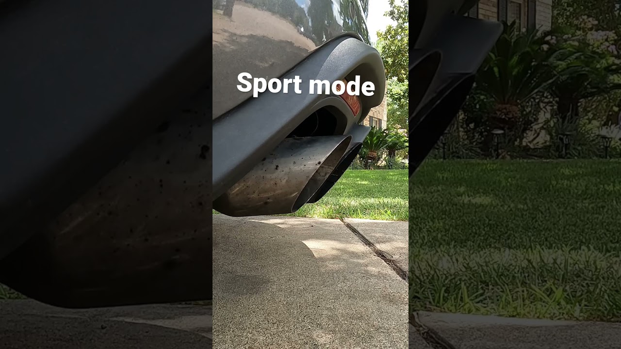 Mustang ecoboost active valve exhaust…… sounds better than you think for a 4cyl.