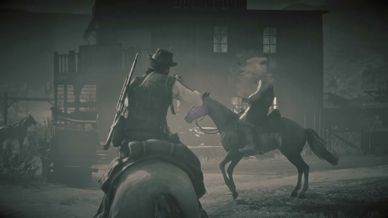 Doing crime with john in Red Dead Redemption 2 