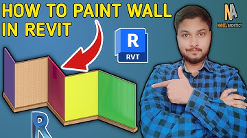 How to Paint Wall in Revit | Paint Wall |  Tutorial urdu hindi 2024