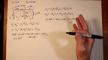 AC Electrical Circuit Analysis: Mesh Analysis Example, Part 1