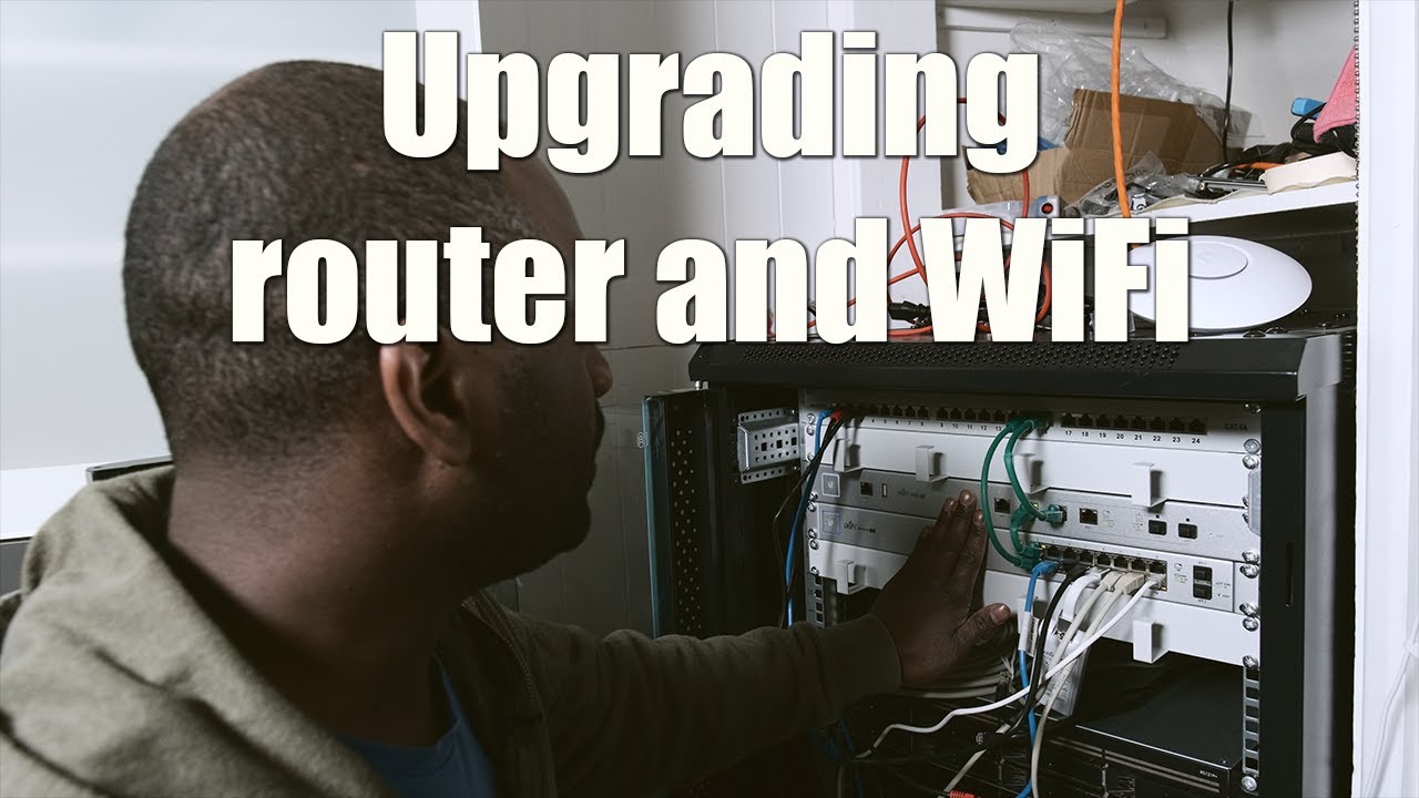 Upgrading my router - YouTube