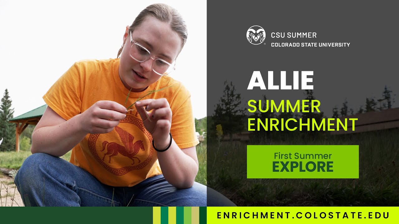 CSU Summer Enrichment: Allie (Audio-Described Video)