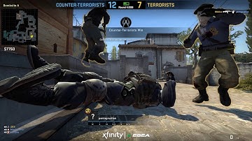 CS:GO - Thats probably the most clutch thing ive seen in all my time... 1v3 ninja defuse...