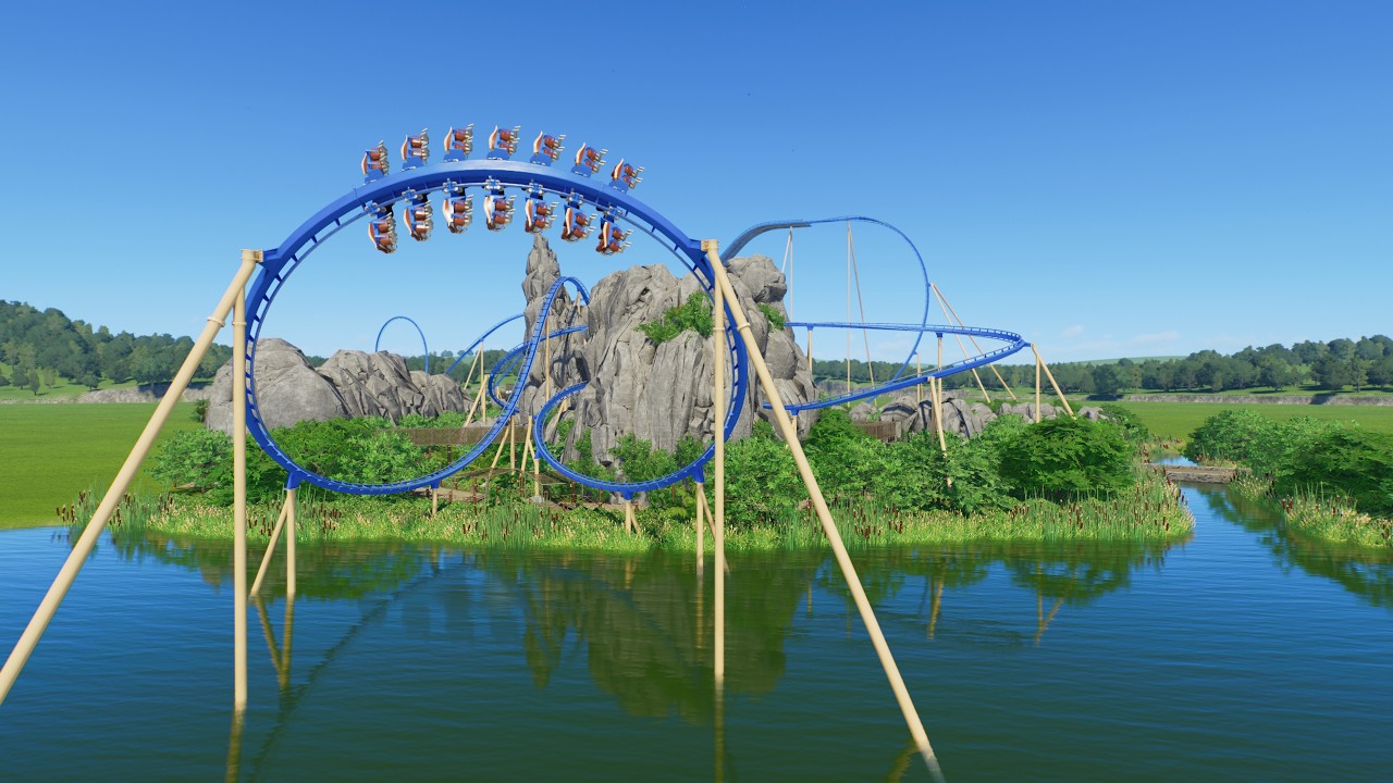 Falcon 雄鹰飞翔 Wuxi Sunac Land Recreation Planet Coaster 2 POV