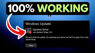 Windows Update Error 0x8007000e in Windows 11 FIXED