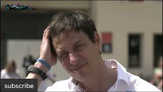 frustrated Toto wolff- what the heck can we do  🤔 #f1 2022 Bahrain gp