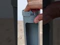 the process of making equipment from PVC pipes#shorts