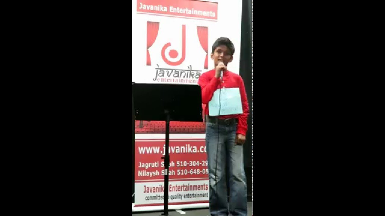 Kushal Kodnad singing Kamli Kamli