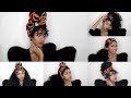 Easy Head Wrap Tutorial Big Curly Hair Friendly