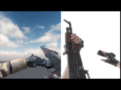 Black Ops 1 Renaissance Mod vs Fallout 4 Custom Weapons - مقایسه بارگذاری مجدد