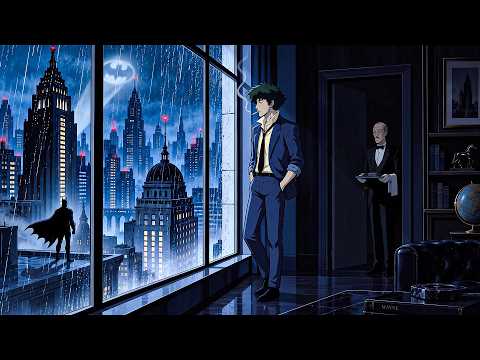 90's Cowboy Bebop lofi jazz for late night reflection 🍂 Lofi jazz autumn night playlist