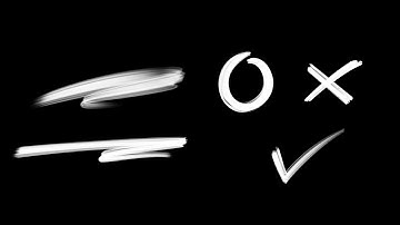 FREE animated brush strokes pack with alpha, by temene.com