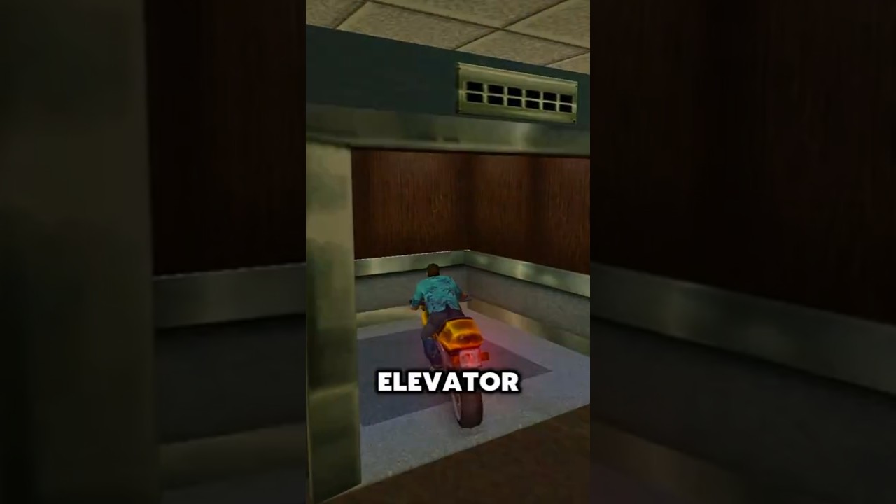 Can You Use ELEVATORS with a BIKE in GTA Games?