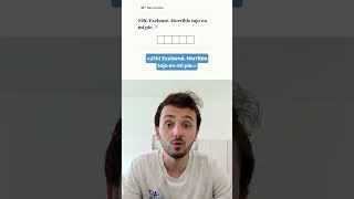 Mini Críptico 59: ¡Oh! Exclamé. Horrible tajo en mi pie. (5)