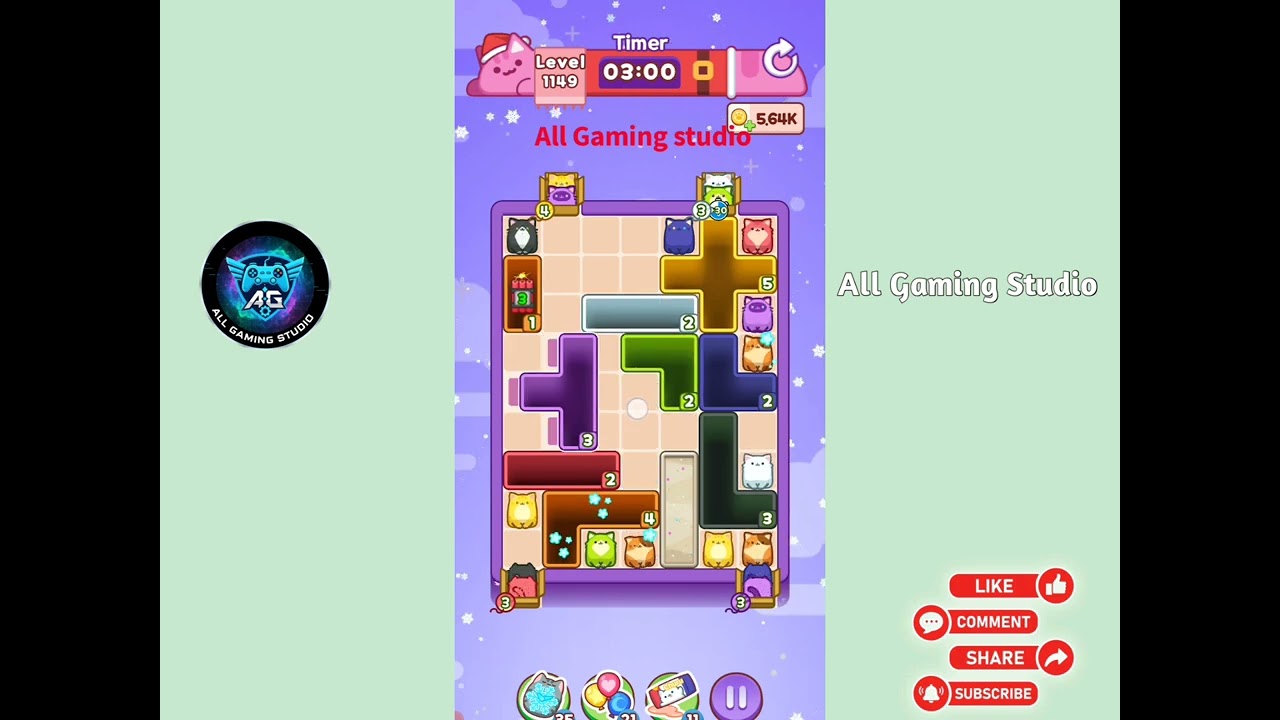 Drop the cat level 1149 walkthrough solution 