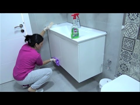 DETAYLI BANYO TEMİZLİĞİ (VLOG 714)