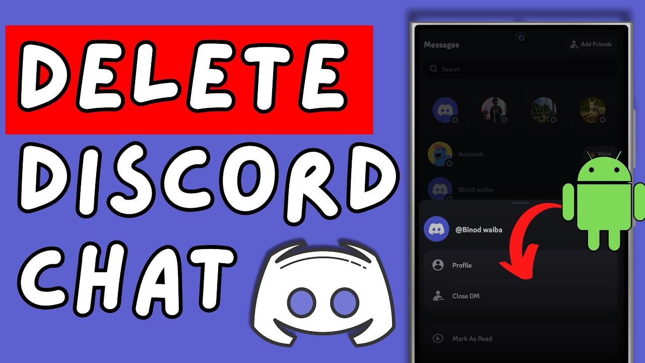 how-to-delete-discord-chat-on-android-2024-youtube
