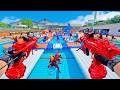 Nerf War | Water Park & Spa Battle 47 (Nerf First Person Shooter)
