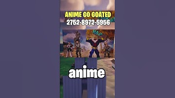 The New Best Creative Map Featuring jujutsu kaisen 🔥👀 #shorts   #fortnite