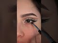 Easy Eyeliner Tutorial For Beginner♥️ #eyemakeup #makeuptutorial #makeup #makeuphacks #youtubeshorts