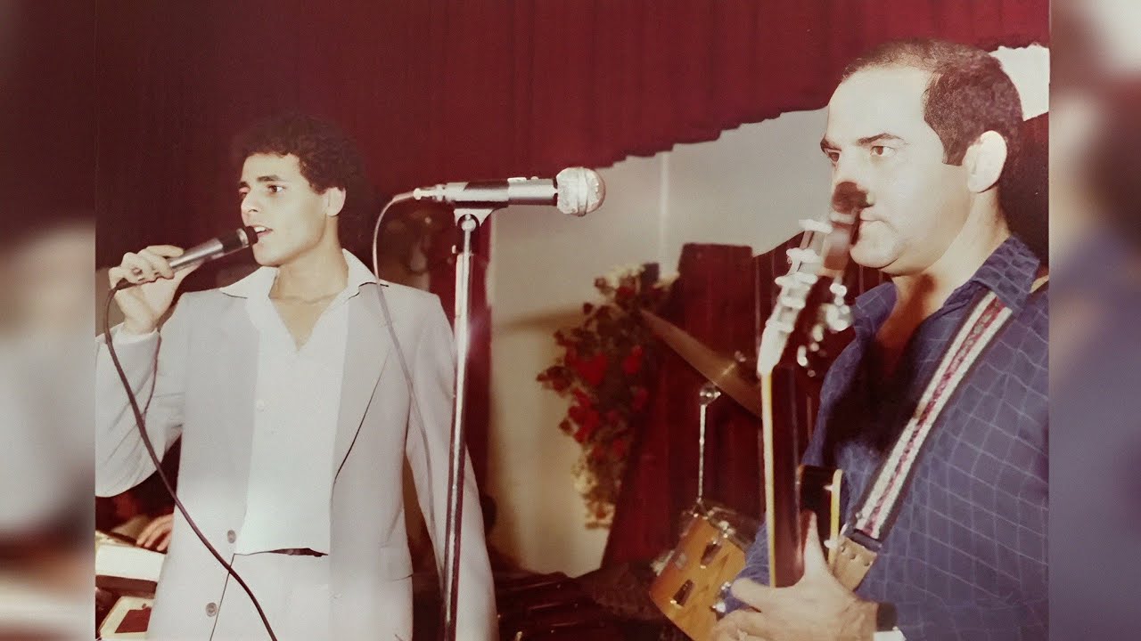 בן מוש ולהקתו סולן ישי לוי בחתונה 1986 | Ben Mosh and his band Solan Yishai Levy at the wedding 1986