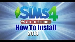 كيفية تثبيت مود Go To School في لعبة Sims 4 من Zerbu misplacedmoo screenshot 5