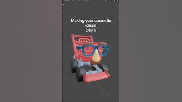 Day 0 of making your cosmetic ideas! #indiegame #gamedev #gaming #solodev #steam