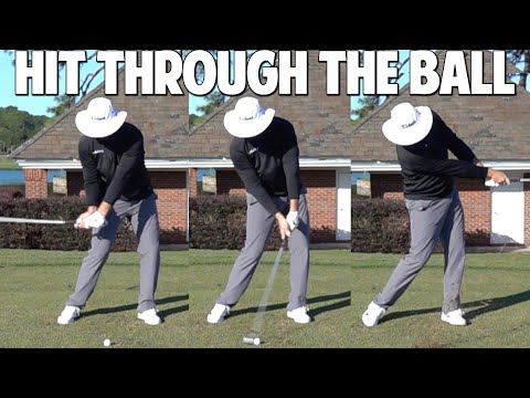 Stop The Hit Impulse! | How To Hit Through The Golf Ball