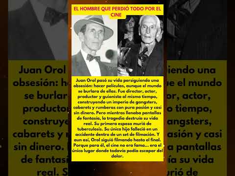 EL CINEASTA QUE EL DOLOR NUNCA DEJÓ DESCANSAR 😢