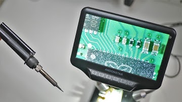 I tested a soldering microscope (Andonstar)