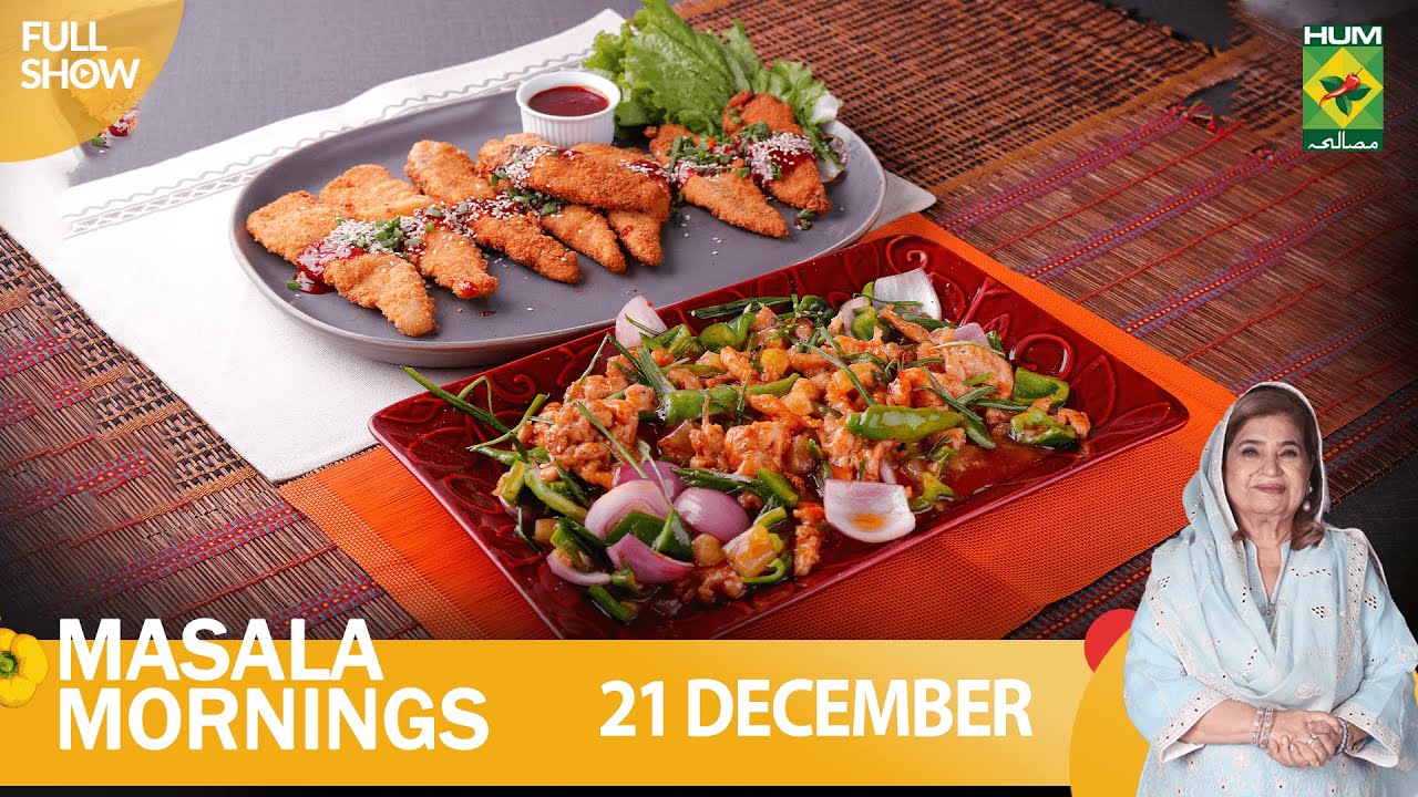 Masala Mornings 21 Dec 2022 Recipes Crispy Red Snapper & Dry