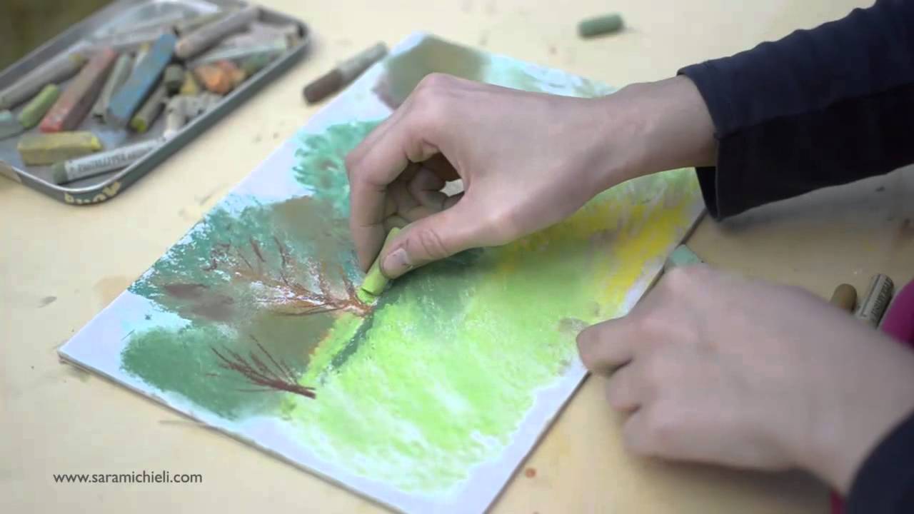 Landscape with chalks Paesaggio a gessetto maxresdefault