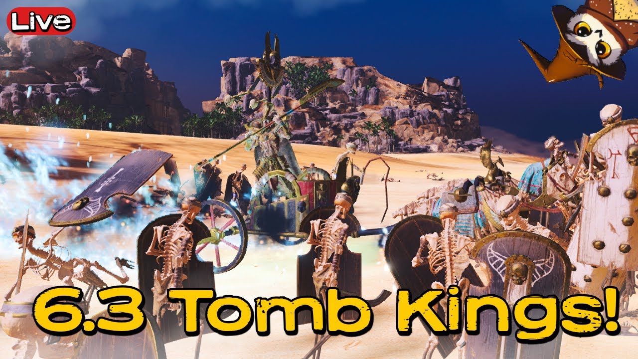 Settra RULES Patch 6.3 in Total War: Warhammer 3 - Tomb Kings