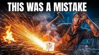 Blacksmith Tries to Forge a Tungsten Cube || Instantly Regrets It