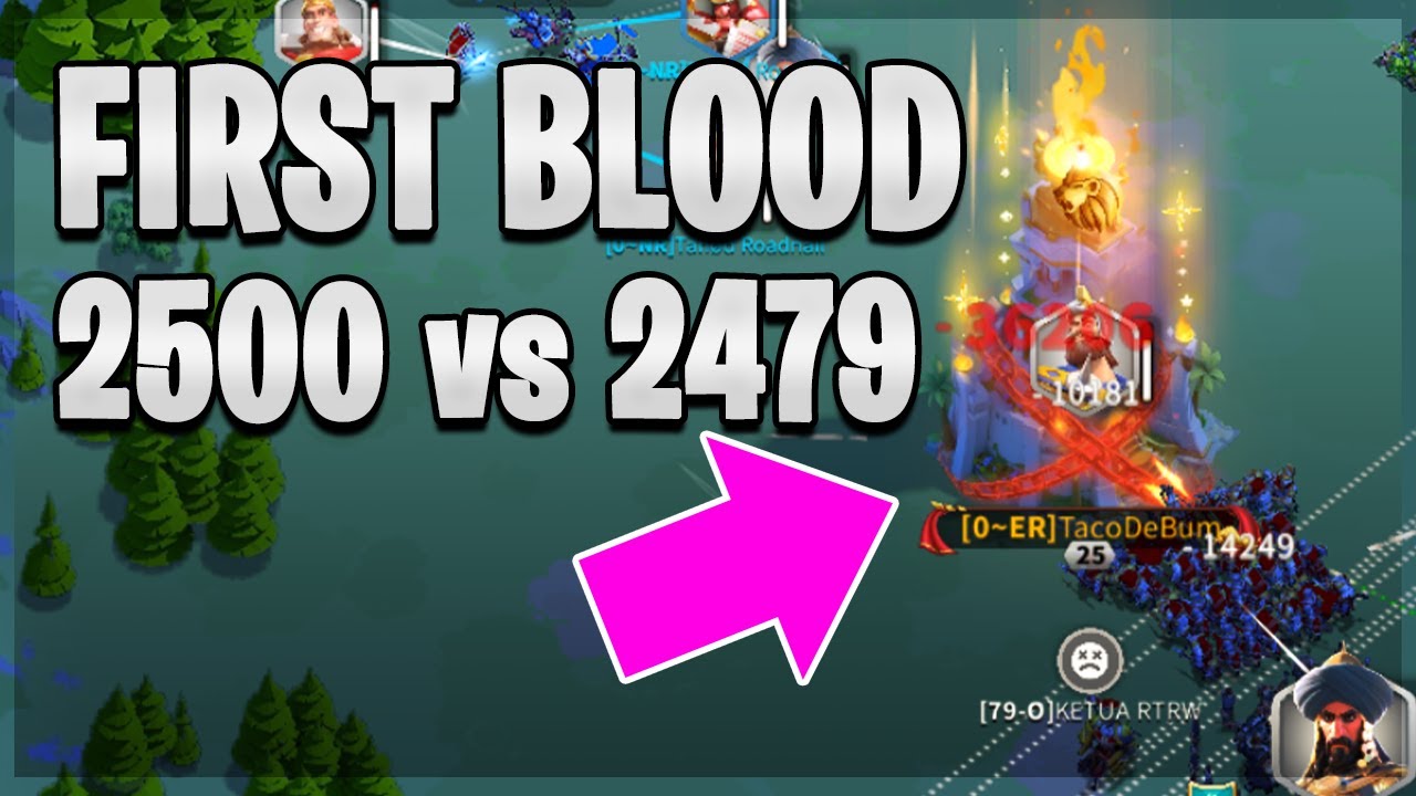 2500 First Blood Drawn in This KvK | Rise of Kingdoms