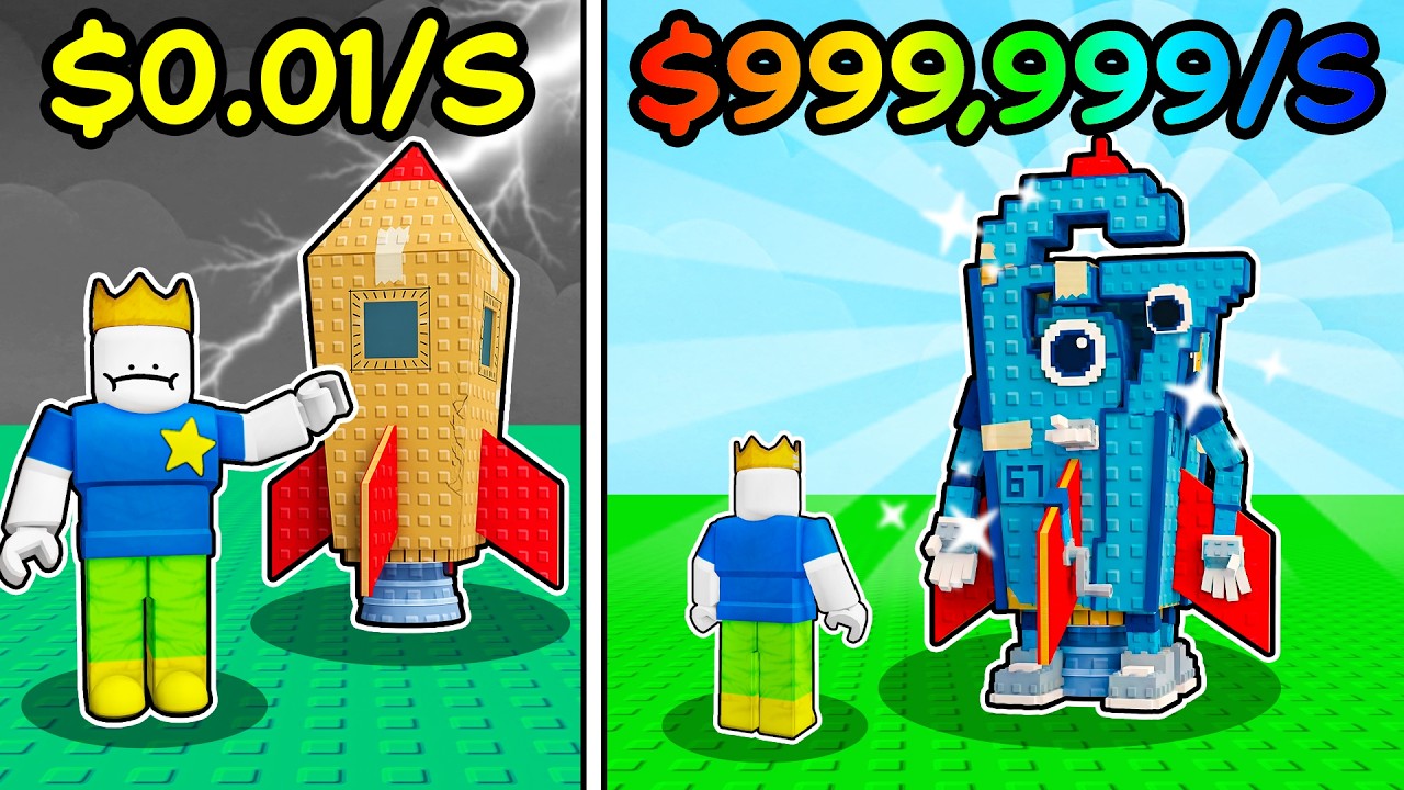 Upgrading My Rocket to MAX LEVEL in Roblox Launch Your Rocket!