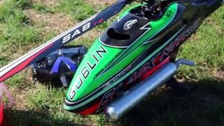 Kyle Stacy flying Goblin 700 Nitro at 14th Annual Northeast Model Helicopter Jamboree