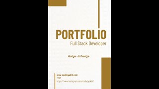 My Next.js & React.js Portfolio | Tailwind CSS & shadcn/ui Showcase