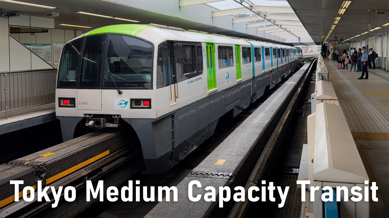 [4K] 🇯🇵 Токийский Средневместимый Транспорт | Все Линии