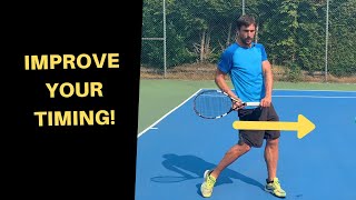 One Handed Backhand  - TIMING IS EVERYTHING