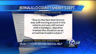 Trip to UNMH occurs 104 minutes after BCSO shooting