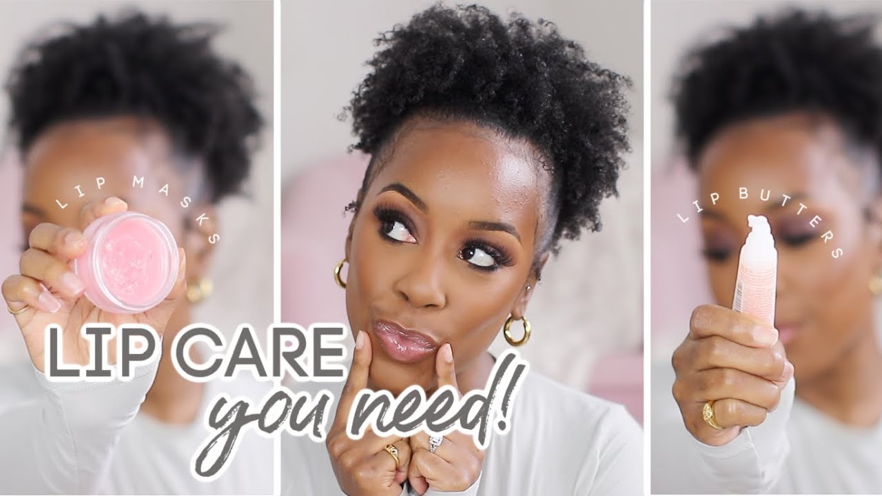 DRY LIPS WHERE?! | BEST *LIP CARE* PRODUCTS FOR THE FALL! | LIP BALMS, MASKS, ETC. | Andrea Renee