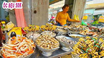 Ốc Vỉa Hè đồng giá 50K | Chủ quán chia sẻ cách xào Ốc ngon
