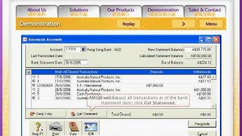 MYOB Auto Bank Reconciliation